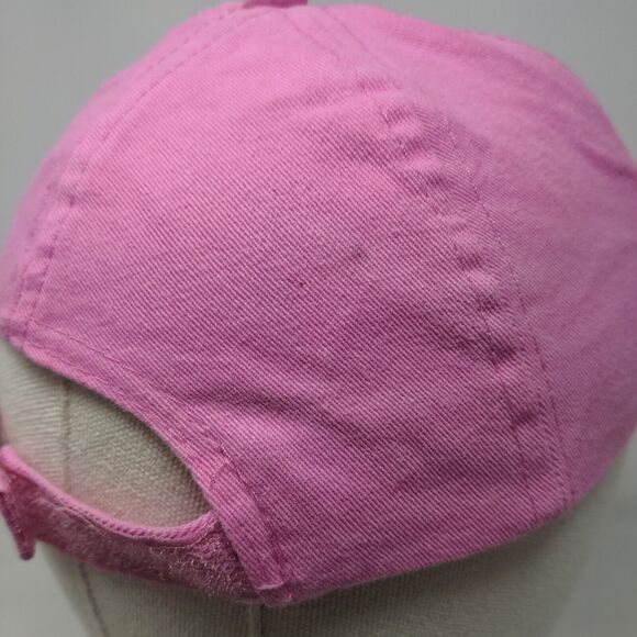 Disney Junior Girl's Minnie Mouse Strapback Hat Pink Size Toddler Big Print - Picture 5 of 9